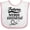 White and Pink, variant on Inktastic Future Nurse Anesthetist Girls Baby Bib