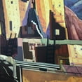 thumbnail image 5 of Yosemite Home Decor 'Mesa Verde' Glass 3D Collage Wall Art in Multi-Color, 5 of 6