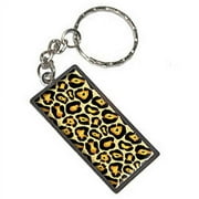 Jaguar Print Keychain Key Chain Ring
