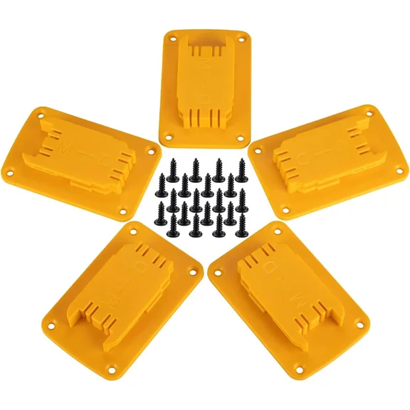 5 Packs Tool Mount Holder for Dewalt 14.4V 18V 20V Drill for Milwaukee 18v Tool