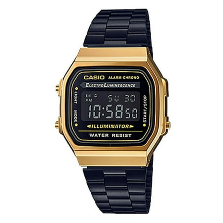 gold and black casio