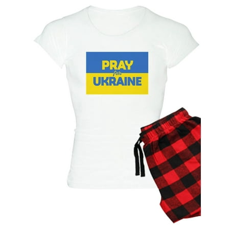 

CafePress - Pray For Ukraine Pajamas - Women s Light Pajamas