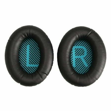 Replacement Ear Pads Cushions for Boses QuietComfort 35 QC35 II QC25 QC15 AE2 Black+BLue