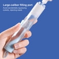 thumbnail image 4 of Portable Toothbrush Soft Bristle Oral Cleaning Integrated Travel Folding Toothbrush Toothpaste 2 in 1 for Camping, 4 of 10