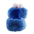 thumbnail image 4 of Sesame Street Cookie Monster Elmo Toddler 3D Head Sock Top Slippers STF7665BSS, 4 of 8