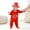 15#Red, variant on Hzgobj Infant Baby Girls Boys Bodysuit Long Sleeve New Year Tang Suit Romper Jumpsuit Hat Shoes Sets Chinese Style Playsuit