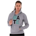 thumbnail image 3 of Matching Set for Couples Soul Mates Unisex Plus Fleece Graphic Hoodie Brisco Brands 4X, 3 of 5