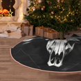 thumbnail image 5 of Sikiie White Black Sheep skull Christmas Tree Skirt, Christmas Tree Decorations, Christmas Decor, Tree Mat Decoration(30-48IN)-48", 5 of 6