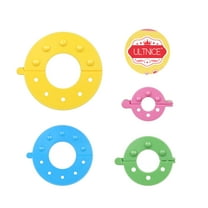 FONDOTIN Essential Pompom Maker Kit, Easy to Use, Assorted Colors, 8Pcs