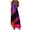 Hot Pink, variant on ICHUANYI Womens Casual V Neck Sleeveless Bandage Stripe Print Loose Vest Sling Long Dress Spring Summer Fashion 2024