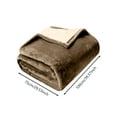 thumbnail image 4 of Hearth & Gear Bed Blanket Washable Sofa Proof Blanket Sofa Blanket Camping Color, 4 of 6
