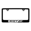 Jeep SRT-8 Black Coated Metal License Plate Frame Holder