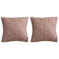 thumbnail image 1 of Funda de almohada decorativa tipo abrazo, funda de almohada para sofá de lana sintética de felpa suave, juego de 2, 1 of 5