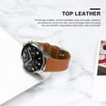 thumbnail image 5 of KOMI Leather Watch Straps, 18mm Quick Release Genuine Leather Watch Band Replacement Bracelet for Men and Women 18mm 20mm 22m Brown, 5 of 6