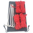 thumbnail image 1 of jinwen Set of 4 Reflective Guyline Tent Rope Set 4mm Camping Rope Red, 1 of 7