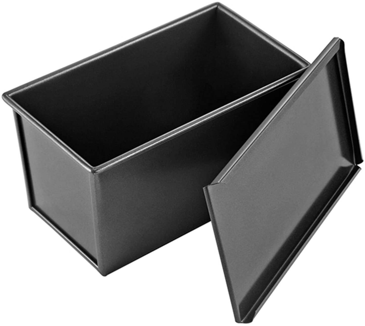 Nonstick Loaf Pan with Lid Stainless Steel Toast Bread Mold Metal Bread