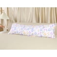 thumbnail image 6 of Unique Bargains 1 Pcs Pillowcase Breathable Soft Floral Pillow Cases Purple 20"x72", 6 of 8
