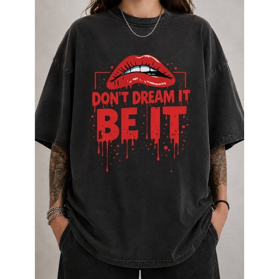 Dont Dream It Be It T-Shirt, Rocky Horror Picture Show Curry Retro Shirt