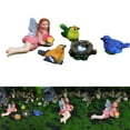 thumbnail image 4 of 5 Pieces Fairy Garden Figurines Garden Statue Miniature Landscape Decor for, 4 of 8