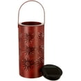 thumbnail image 2 of Sunset Vista Designs Sand Dollar Sun Rays Solar Lantern One Size Red, 2 of 2