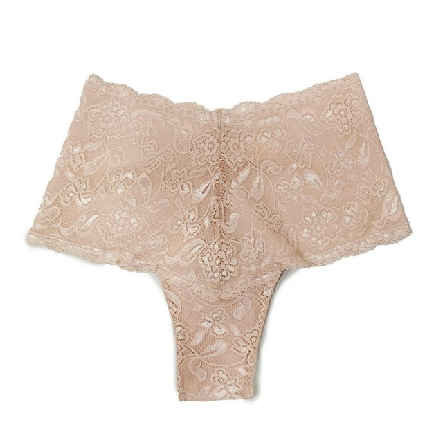 Tanga Secret Treasures para Dama, de Canesu y Forro Power Nude Talla G