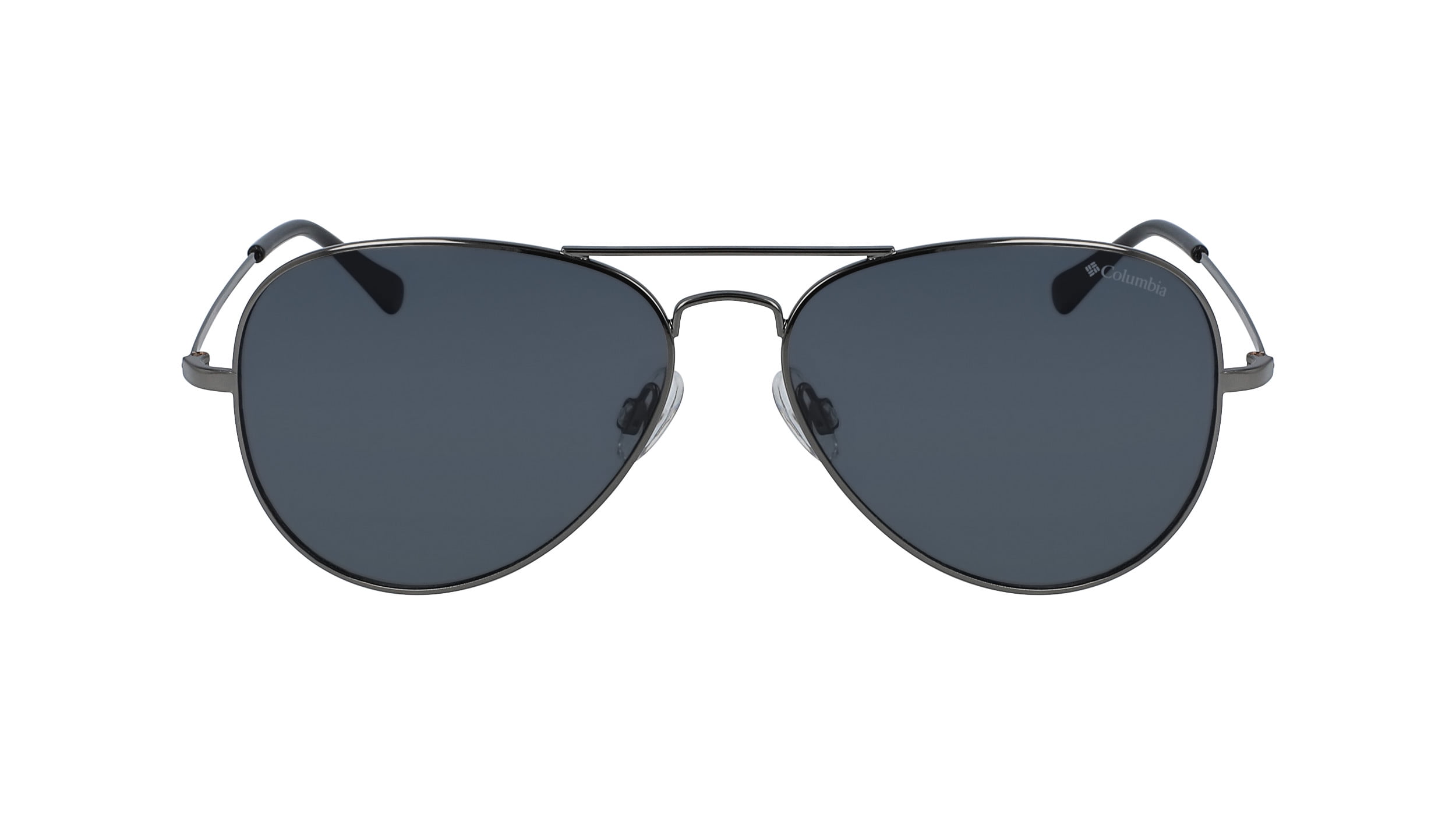 Columbia Norwester Aviator Sunglasses with Gun Metal Frame and Smoke Polarized Lenses