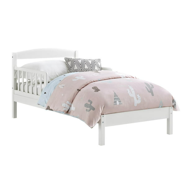 Baby Relax Jackson Toddler Bed Kids Bedroom Furniture White Wood