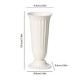 thumbnail image 2 of European Roman Plastic Flower Vase for Imitation Flower Arrangements, Elegant Gardening Decoration, Durable and Detachable Design, 2 of 5