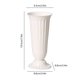thumbnail image 3 of Jarrn De Plstico Con Base Redonda, Maceta Decorativa, Arreglo Floral, Plstico Transparente, 15 Cm De Alto, 10 Cm De Dimetro, Para Decoracin Del Hogar, Escritorios, Centros De Mesa De, UKHBMC, 3 of 6