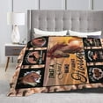 thumbnail image 3 of Horse Throw Blankets Just A Girl Who Loves Horses Blanket Flannel Fleece Super Soft Warm Cozys Blankets for Couch Bed Sofa Gift for Girls Women All Season 50"X40", 3 of 5