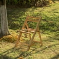 thumbnail image 2 of Playberg Wooden Folding Portable Toilet Seat with Backrest, 2 of 7