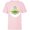 Soft Pink, variant on Star Wars The Mandalorian The Child Floating Pod Frog Snack - Short Sleeve T-Shirt for Kids - Customized-White