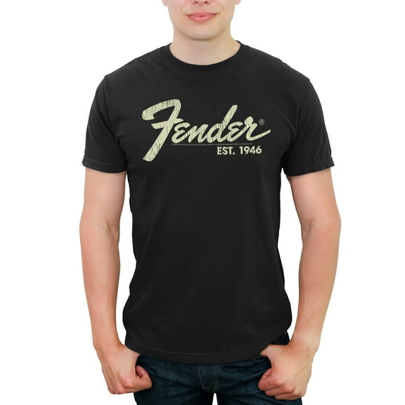 Men's Fender Distressed Logo Graphic T-Shirt