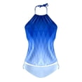 thumbnail image 2 of Akiihool Swimsuits for Women Two Piece Bathing Suits Underwire Swimwear for Women High Waisted Bikini Set (Blue,XL), 2 of 5