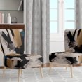 thumbnail image 2 of Designart "Blue Minimalist Expression III" Chaise d'Appoint Moderne Rembourrée - Fauteuil Moderne pour Chambre, 2 of 7