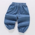 thumbnail image 5 of Jeans for Girls Kids Summer Denim Pants Soft Casual Long Trousers for Toddler Baby Children Lightweight Girls Bottoms 3-4T, 5 of 5