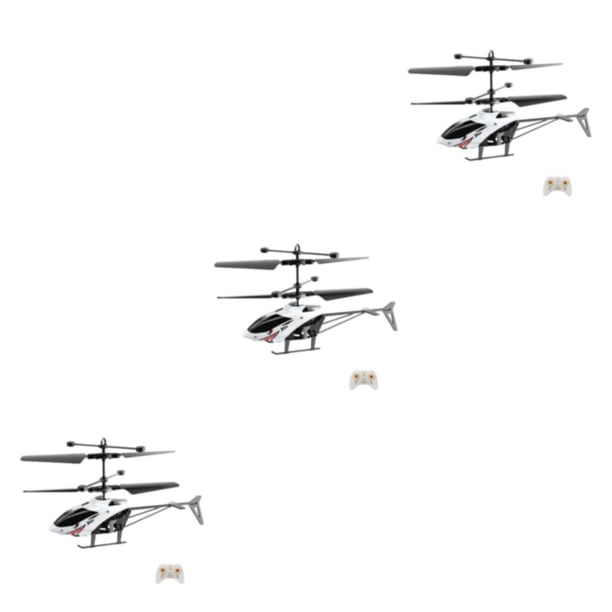 Juguete de helicóptero de inducción Inteprter para Tiburón de jardín al aire libre 2 canales