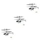 thumbnail image 1 of Juguete de helicóptero de inducción Inteprter para Tiburón de jardín al aire libre 2 canales, 1 of 1
