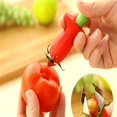 thumbnail image 5 of Strawberry Stem Removal Huller Slicer Tool Removing Tomato Persimmon Cherry, 5 of 6