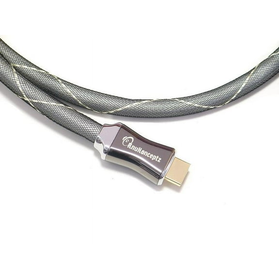 KnuKonceptz eKs Silver Plated HDMI Cable v1.4 12 Foot
