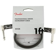 Fender Professional 1' Instrument Cable - Black