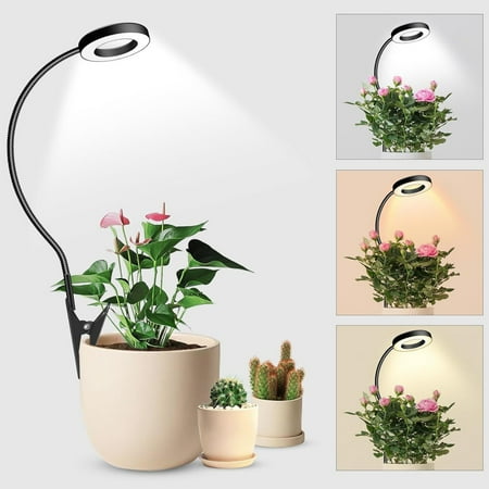 

Dujiujun Full Spectrum Plant Grow Light with 360-degree Gooseneck High Brightness Dimmable Clip-on LED Plant Light Flower Grow Lamp