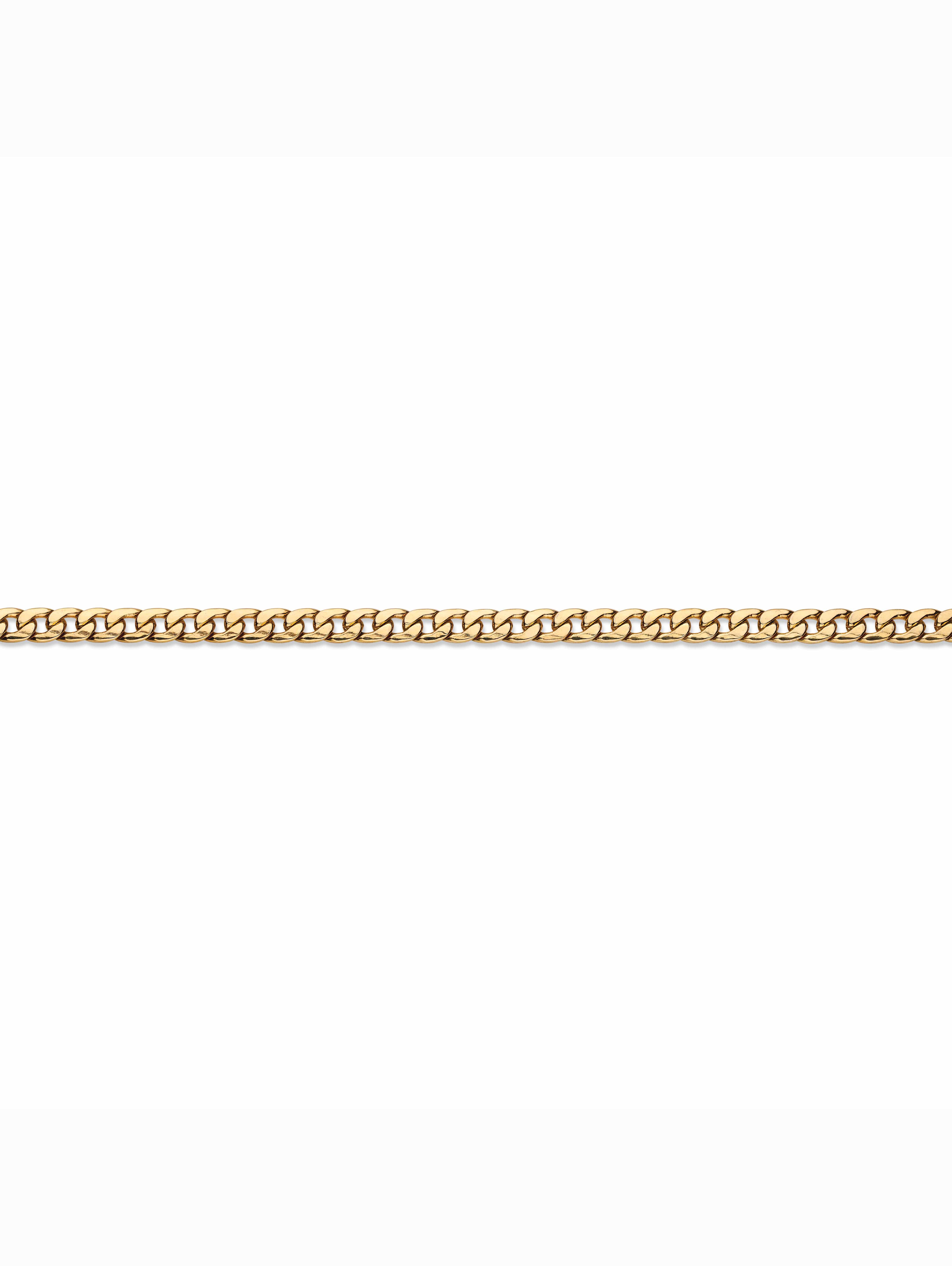 PalmBeach Jewelry Men's Curb-Link Chain Necklace Gold Ion-Plated 20" (5.5mm)