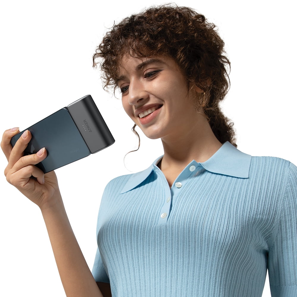 Anker Nano 5,000mAh Power Bank, 22.5W Fast Charging, Built-In USB-C Connector