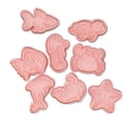 thumbnail image 1 of Moldes de grabación en relieve de galletas con forma de animal de dibujos animados, moldes de placas de prensa de Fondant de chocolate, moldes para hornear Chef Stamper Gadgets tipo 1 8 piezas seitruly HA009513-01B, 1 of 6