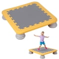 thumbnail image 2 of Lorelo Mini Trampoline for Kids, Rebounder Bouncing Board with Non-slip Base, Sensory Balance & Bounce Jumping Toy, Gift for 3-12 Boys & Girls, Max Load 200 lbs, 2 of 7