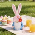 thumbnail image 2 of Fwttom Bunny Ear Easter Gnomes Handmade Faceless Spring Gnomes Decorations for Home Plush Tabletop Ornament, 2 of 7