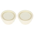 thumbnail image 1 of 2 Pieces Pool Ladder Bumpers Replacement Swimming Pool Ladder Rubber Plug White, 1 of 6