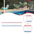 thumbnail image 1 of Red de voleibol blanca de polietileno con bolsa de transporte, fácil de instalar, para practicar, 4,5 1 m, para piscina, parque, patio y exterior., 1 of 8