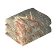 thumbnail image 3 of joogoo 2 PCs Hand Towels Sets Flower Horse Cotton Face Towel Bathroom Decorative, 3 of 7